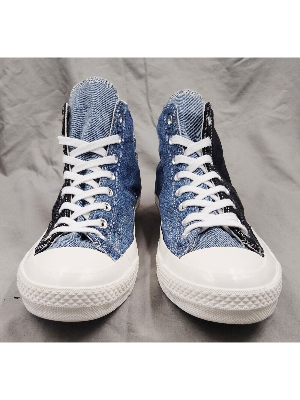 Converse Chuck 70 Renew Denim 166286C Men's 10 Women's 12 Tri Panel High Top
